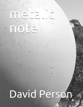 Paperback metalic note Book