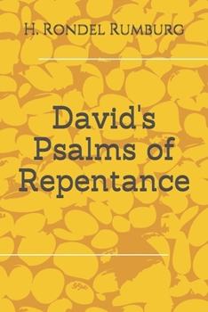 Paperback David's Psalms of Repentance Book