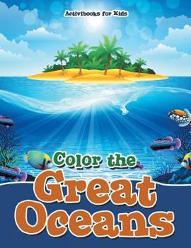 Paperback Color the Great Oceans Book