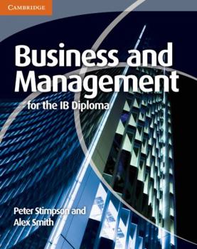 Paperback Business and Management for the IB Diploma Book