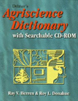 Paperback Delmar's Agriscience Dictionary with Searchable CD-ROM Book