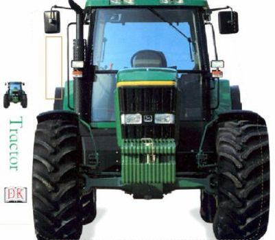 Hardcover Stroller Board Book: Tractor (Stroller Books) Book