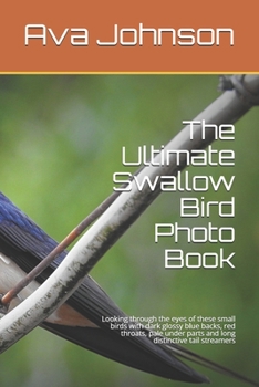 The Ultimate Swallow Bird Photo Book: Looking through the eyes of these small birds with dark glossy blue backs, red throats, pale under parts and long distinctive tail streamers