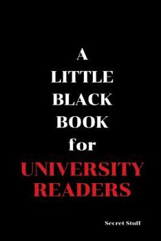 Paperback A Little Black Book: For University Readers Book