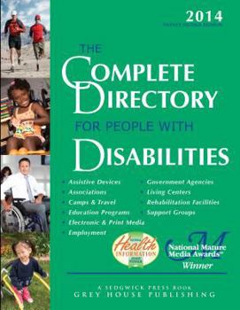 Paperback Complete Directory for People with Disabilities Book