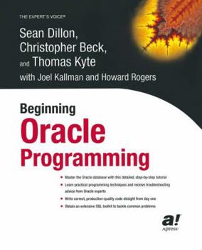 Beginning Oracle Programming - Book  of the Wrox Beginning Guides