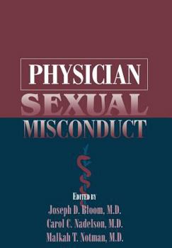 Hardcover Physician Sexual Misconduct Book