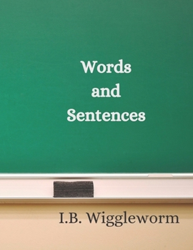 Paperback Words and Sentences Book