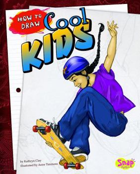 Hardcover How to Draw Cool Kids Book