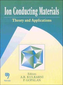 Hardcover Ion Conducting Materials: Theory and Applications Book