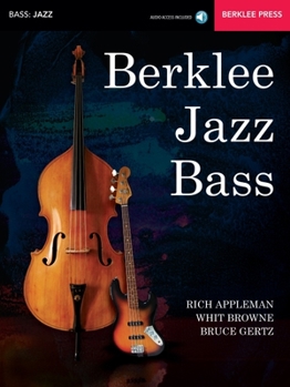 Paperback Berklee Jazz Bass: Acoustic & Electric (Book/Online Audio) Book