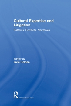 Paperback Cultural Expertise and Litigation: Patterns, Conflicts, Narratives Book