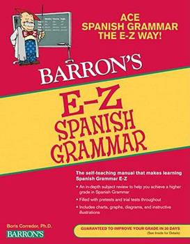 Paperback Barron's E-Z Spanish Grammar Book