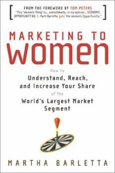 Hardcover Marketing to Women: How to Understand, Reach, and Increase Your Share of the World's Largest Market Segment Book