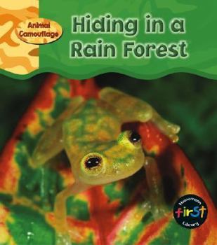Hardcover Hiding in a Rain Forest Book