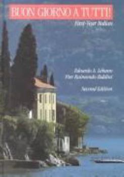 Hardcover Buon Giorno a Tutti!: First-Year Italian Book