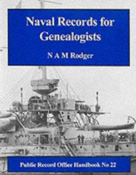 Paperback Naval Records for Geneologists Book