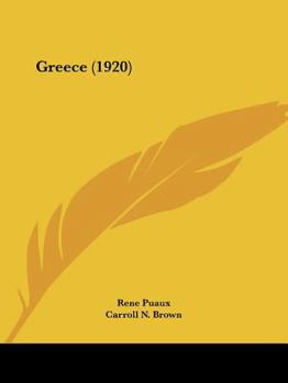 Paperback Greece (1920) Book