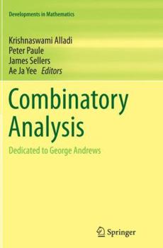 Paperback Combinatory Analysis: Dedicated to George Andrews Book