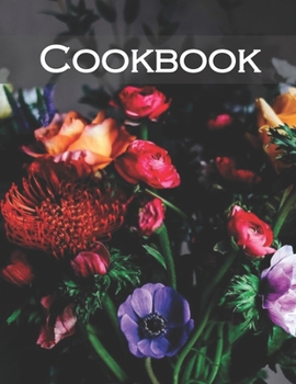 Paperback Cookbook: Recipe Book to Write In, Collect Your Favorite Recipes in Your Own Cookbook, 120 - Recipe Journal and Organizer, 8.5" Book