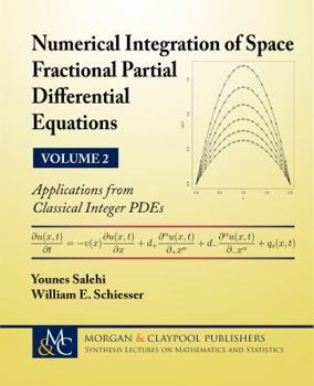 Paperback Numerical Integration of Space Fractional Partial Differential Equations: Vol 2 - Applications from Classical Integer Pdes Book