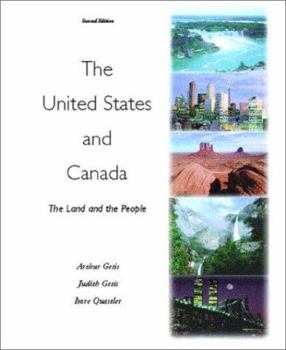 Hardcover The United States and Canada: The Land and the People Book