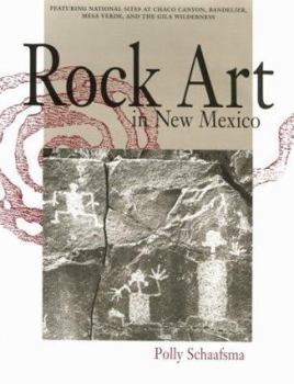 Paperback Rock Art in New Mexico Book