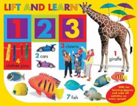 Board book Lift and Learn 123 Book