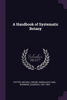 Paperback A Handbook of Systematic Botany Book