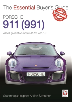 Paperback Porsche 911 (991): All First Generation Models 2012 to 2016 Book