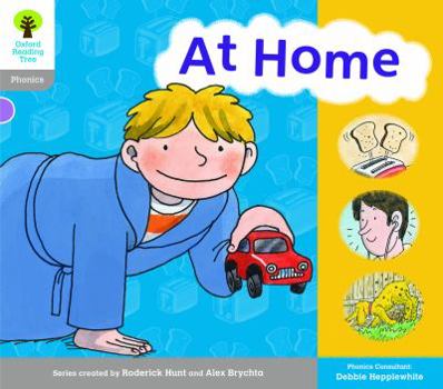 Paperback Oxford Reading Tree: Level 1: Floppy's Phonics: Sounds and Letters: At Home Book