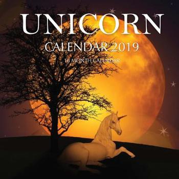 Paperback Unicorn Calendar 2019: 16 Month Calendar Book