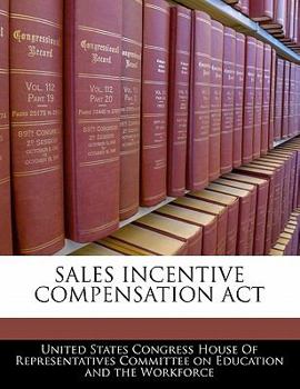 Paperback Sales Incentive Compensation ACT Book