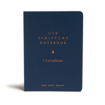 Paperback CSB Scripture Notebook, 1 Corinthians: Read. Reflect. Respond. Book