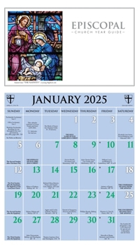 Calendar 2025 Episcopal Church Year Guide Kalendar: January 2025 Through December 2025 Book