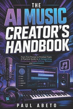 The AI Music Creator’s Handbook: From First Prompt to Finished Track: A Practical Guide to AI Songwriting, Production, Vocals, Editing, Release, and Monetization