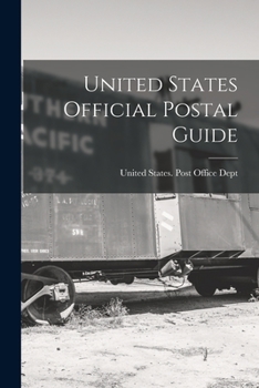 Paperback United States Official Postal Guide Book