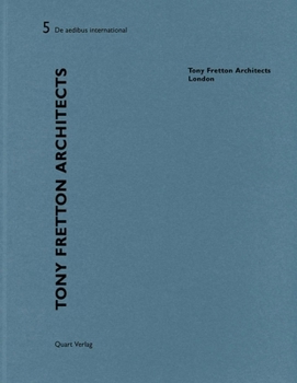 Paperback Tony Fretton Architects - London: de Aedibus International 5 Book