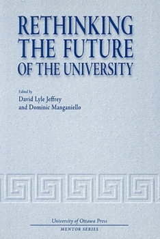 Paperback Rethinking the Future of the University Book
