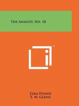 Paperback The Analyst, No. 18 Book