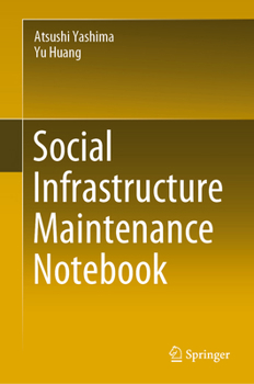 Hardcover Social Infrastructure Maintenance Notebook Book
