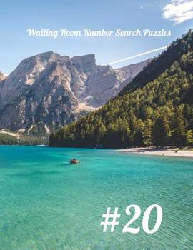 Paperback Waiting Room Number Search Puzzles #20 Book