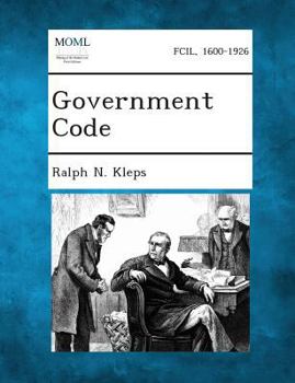 Paperback Government Code Book