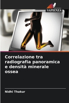 Paperback Correlazione tra radiografia panoramica e densità minerale ossea [Italian] Book