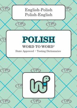 Paperback Polish edition Word To Word Bilingual Dictionary Book