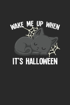 Cuaderno: Gato Negro De Halloween Regalos Traje Divertido 120 Páginas, 6X9 (Ca. A5), Puntos (Spanish Edition)