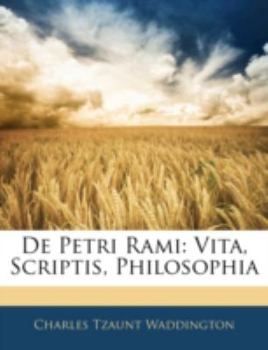 Paperback de Petri Rami: Vita, Scriptis, Philosophia [Latin] Book