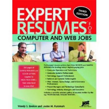Paperback Expert Resumes for Computer and Web Jobs Book