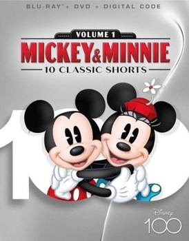 Blu-ray Mickey & Minnie: 10 Classic Shorts Volume 1 Book