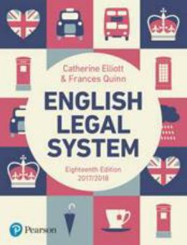 Paperback English Legal System Book